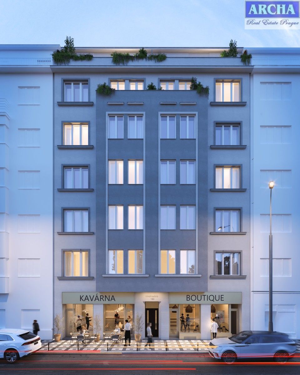 Prodej byt 2+kk - Vinohradská, Praha, 68 m²