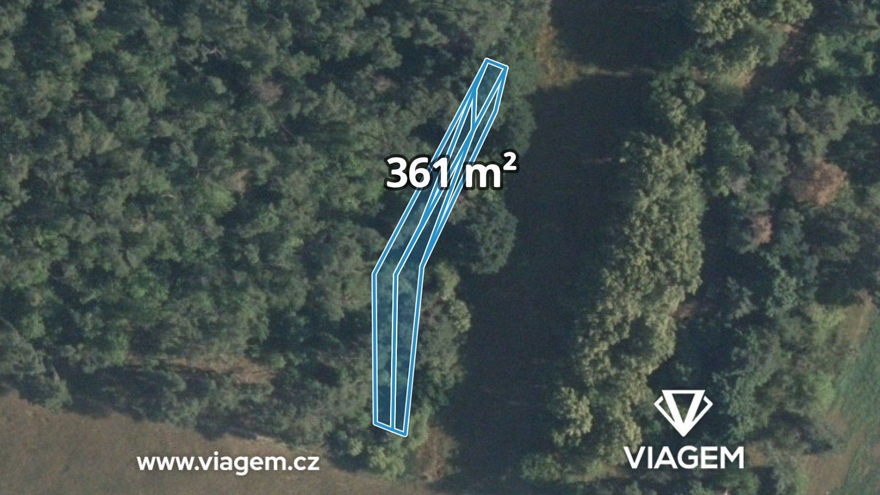 Les, 361 m²