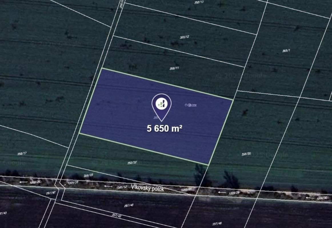 Zemědělské pozemky, Odřepsy, 5 650 m²