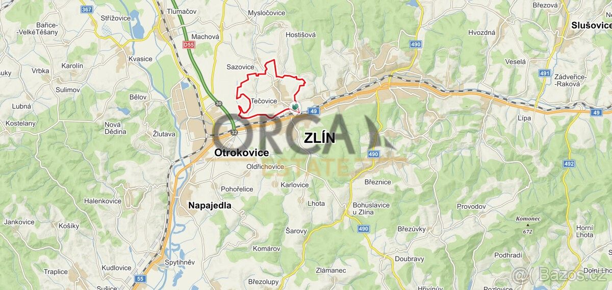 Prodej pozemek - Zlín, 763 02, 112 m²