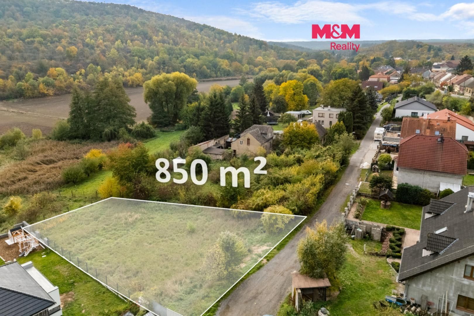 Pozemek pro bydlení, 850 m²
