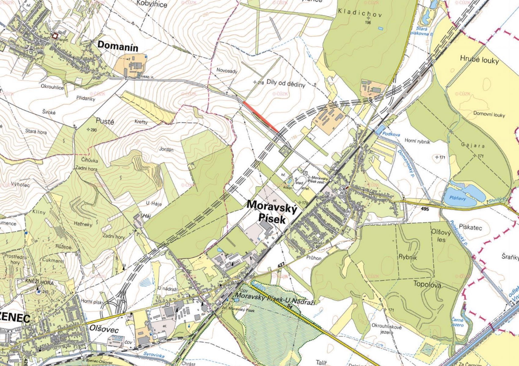 Zemědělské pozemky, Moravský Písek - 2