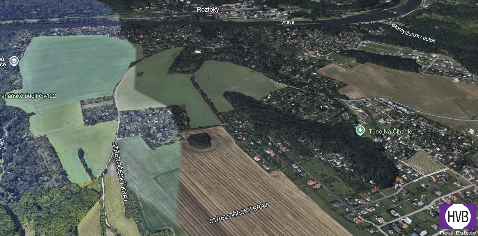 Prodej zemědělský pozemek - Zdiby Brnky, 4 615 m² - 5