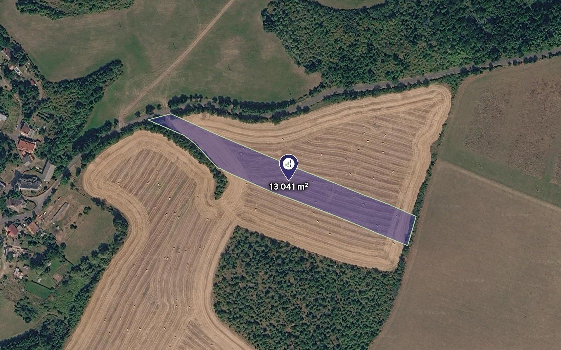 Louky, Lubenec, 13 041 m² - 1