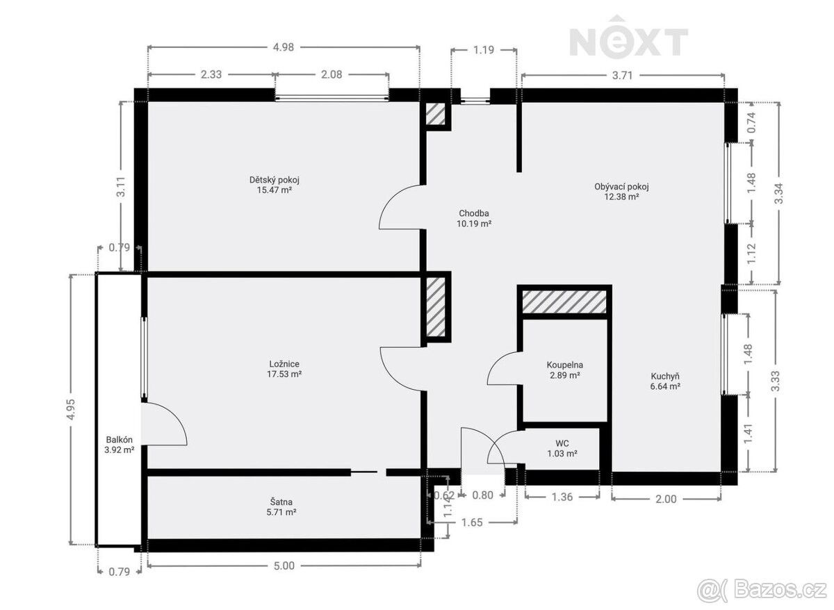 Prodej byt - Pardubice, 530 02