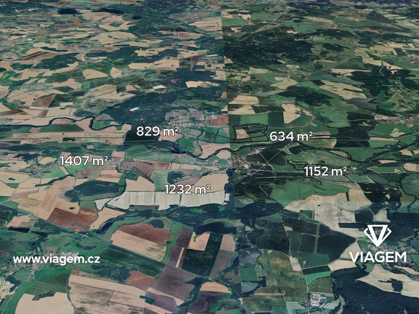 Zemědělské pozemky, Čejetice, okres Strakonice, Jihočeský kraj - 1
