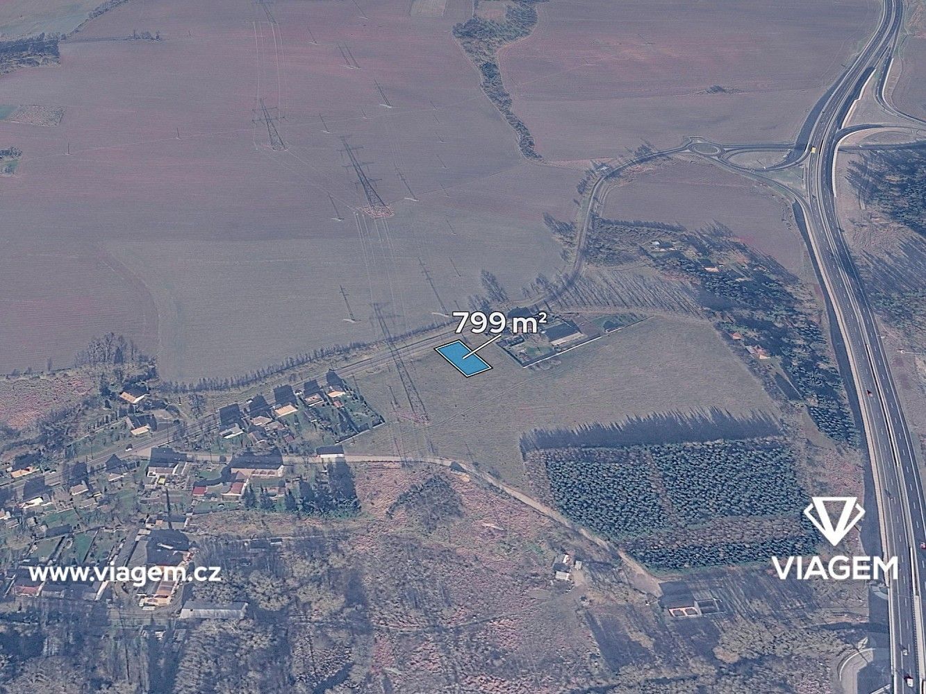 Zahrada, 799 m²