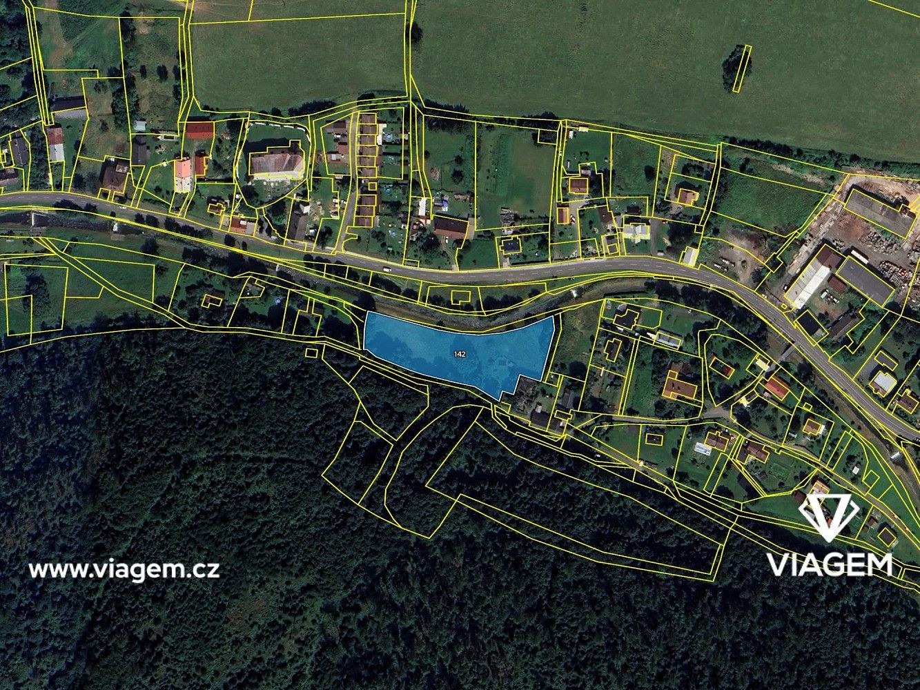 Pozemek pro bydlení · Město Albrechtice, okres Bruntál, Moravskoslezský kraj - 4