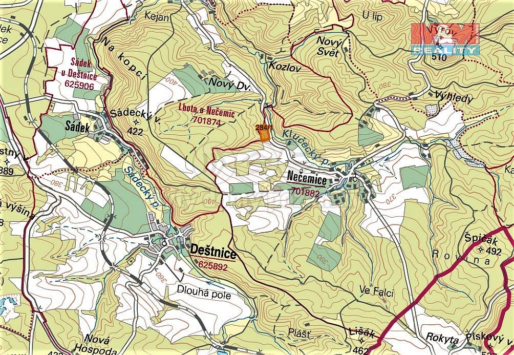 Prodej louka - Tuchořice, okres Louny, Ústecký kraj - 5