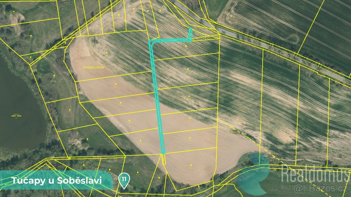 Pozemky pro bydlení, Tučapy u Soběslavě, 391 26