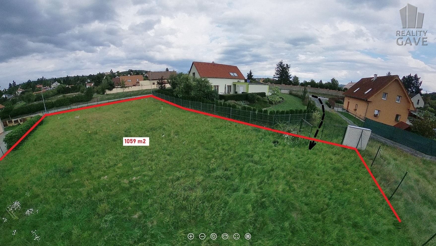Pozemek pro bydlení · 1 059 m² · Hlásná Třebaň - 3