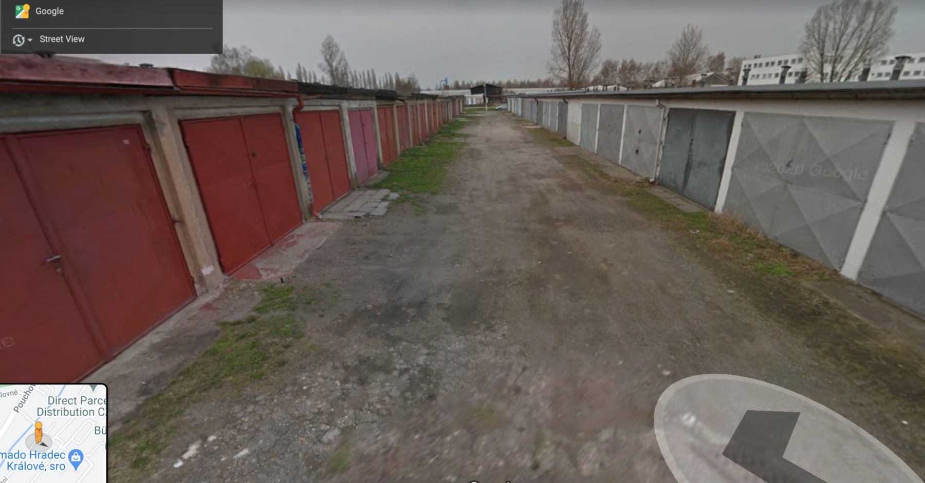 Garáže, U Mostku, Hradec Králové - Pouchov, Královéhradecký kraj, 19 m² - 2