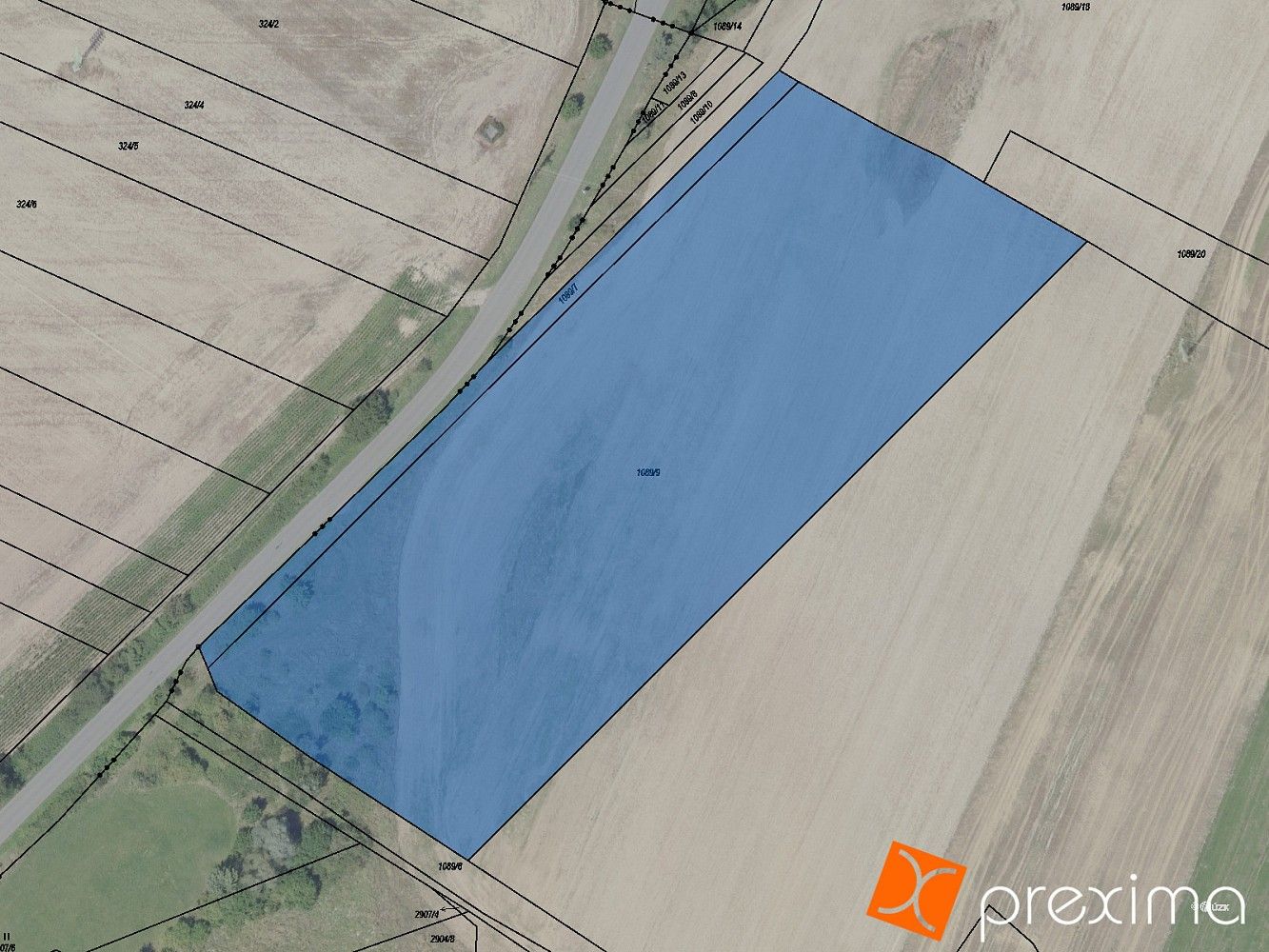 Zemědělský pozemek, 1 746 m²