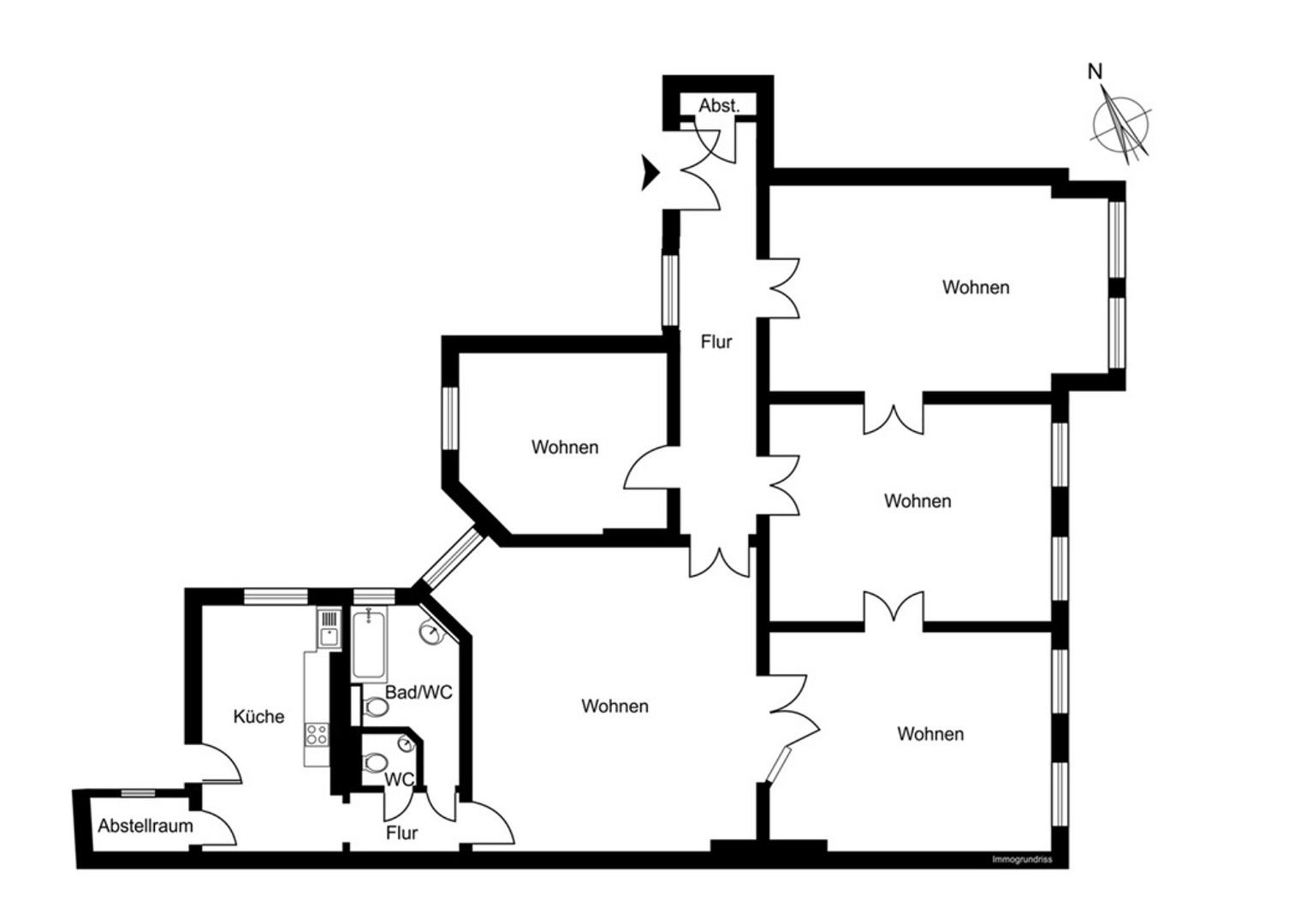 5+1, Berlin Mitte Berlin 10117, 187 m² - 1