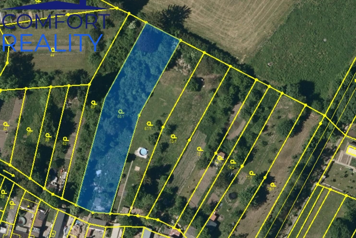 Zahrada · 1 622 m² · Víceměřice - 3
