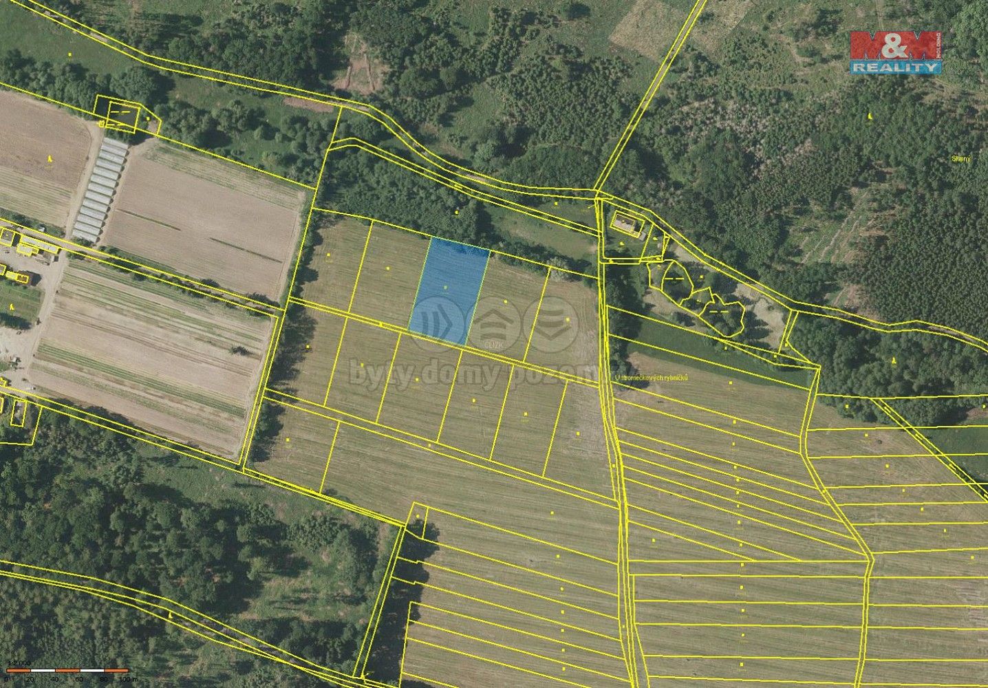 Louka, 3 951 m²