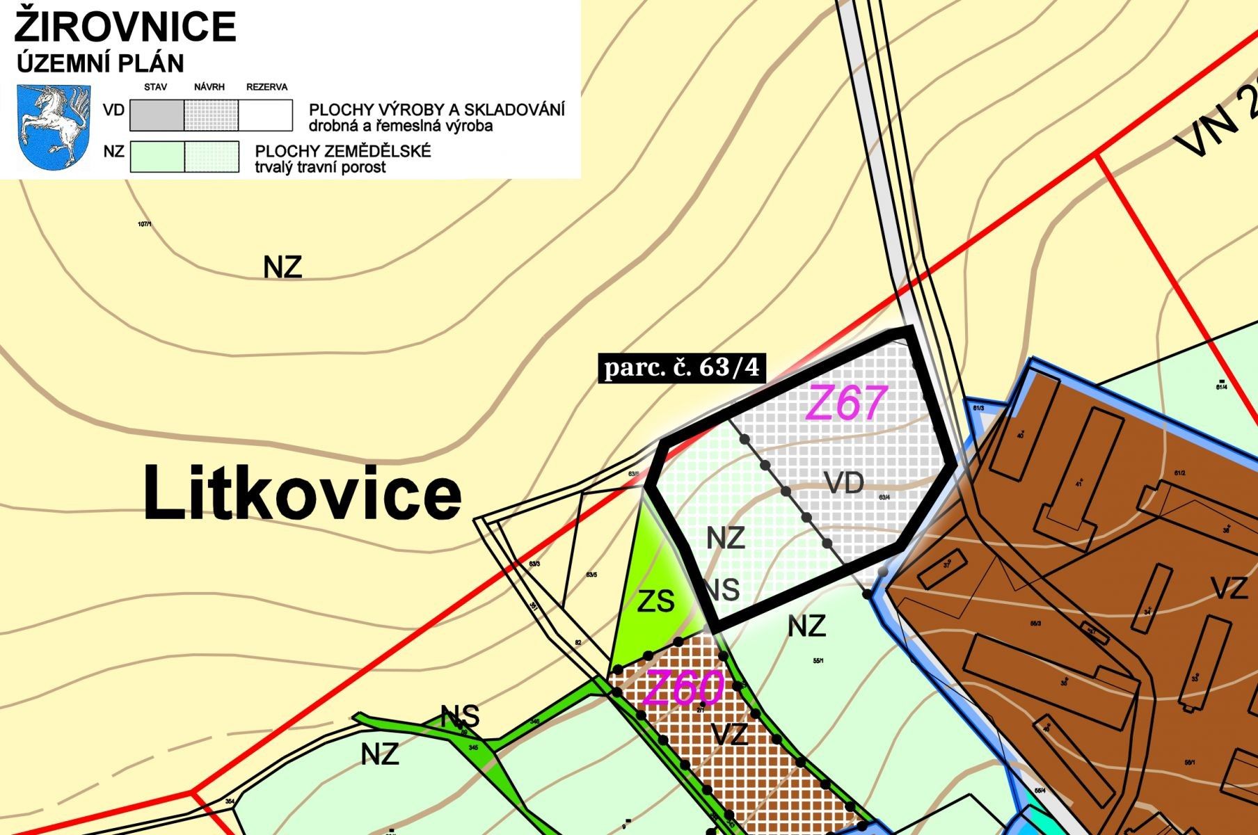 Komerční pozemek · Žirovnice Litkovice - 4