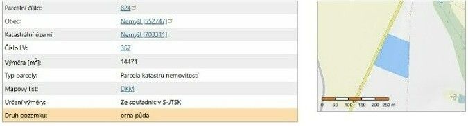 Prodej pozemek pro bydlení - Mladá Vožice, 391 43