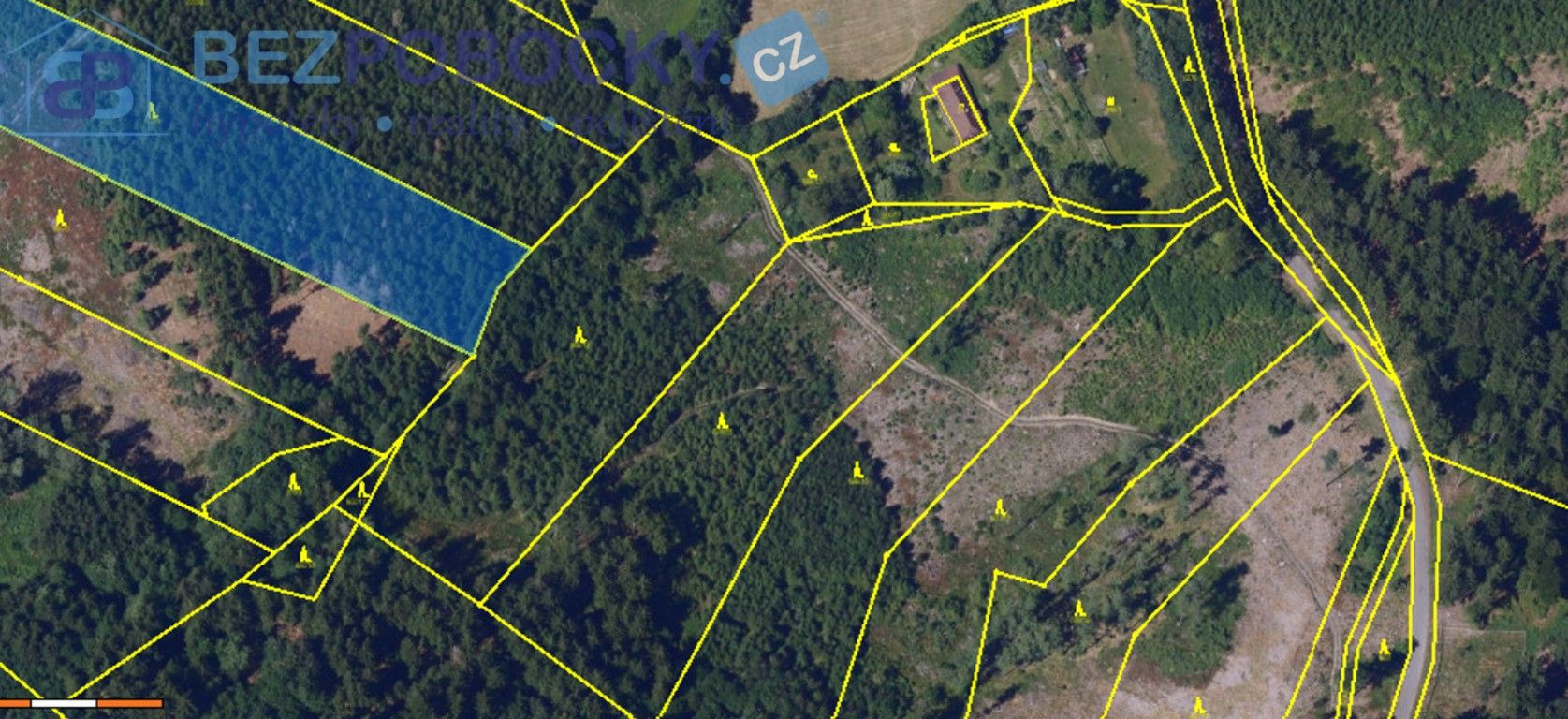 Prodej les - Vysočina, 26 m²