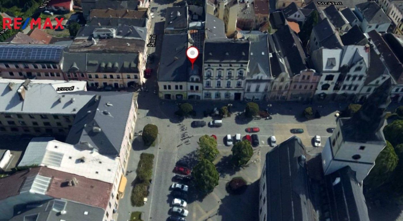 Pronájem obchodní prostory - nám. J. M. Marků, Lanškroun, 200 m²