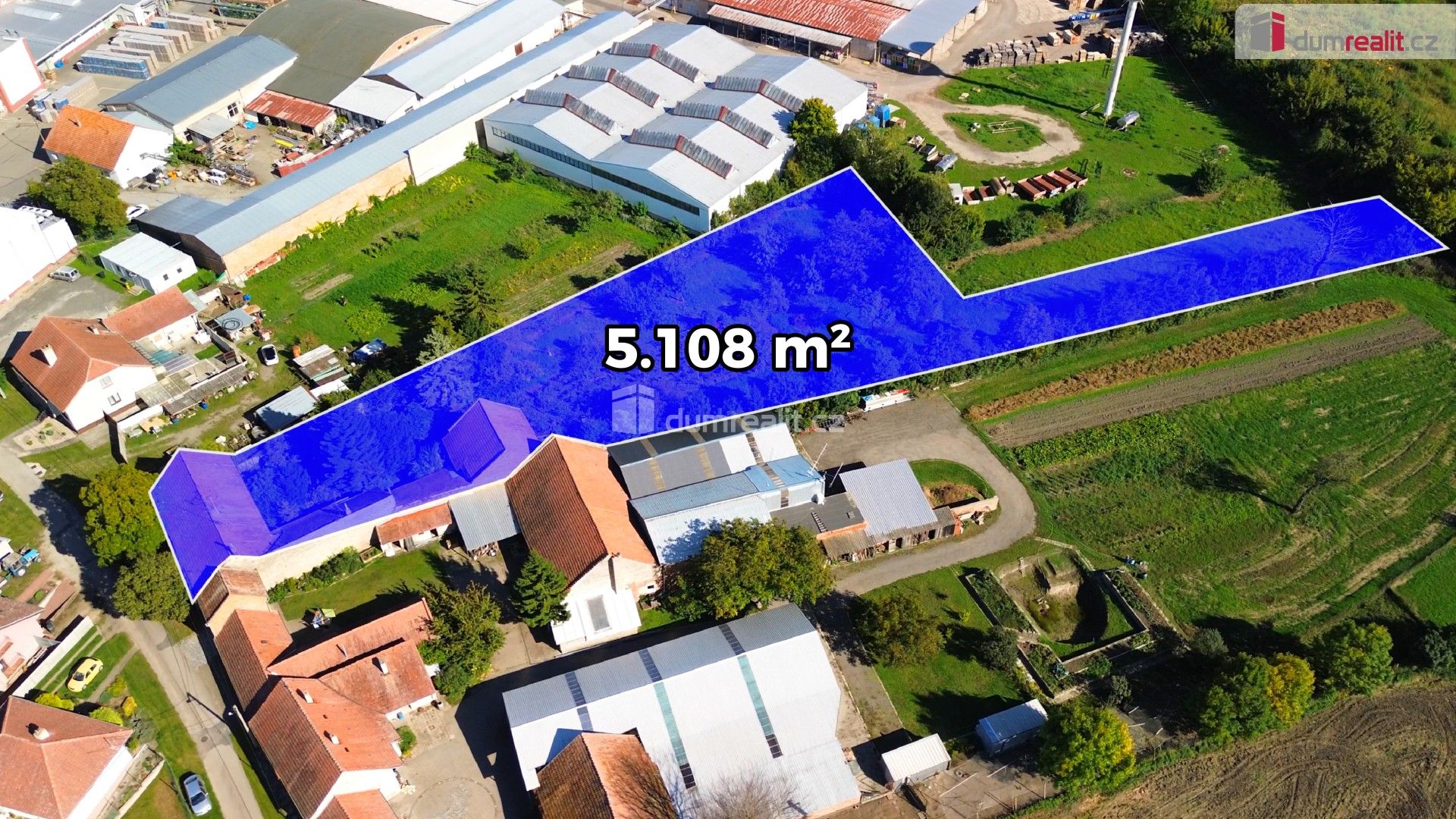 Prodej pozemek pro bydlení - Rybáře, Podivín, 5 108 m²