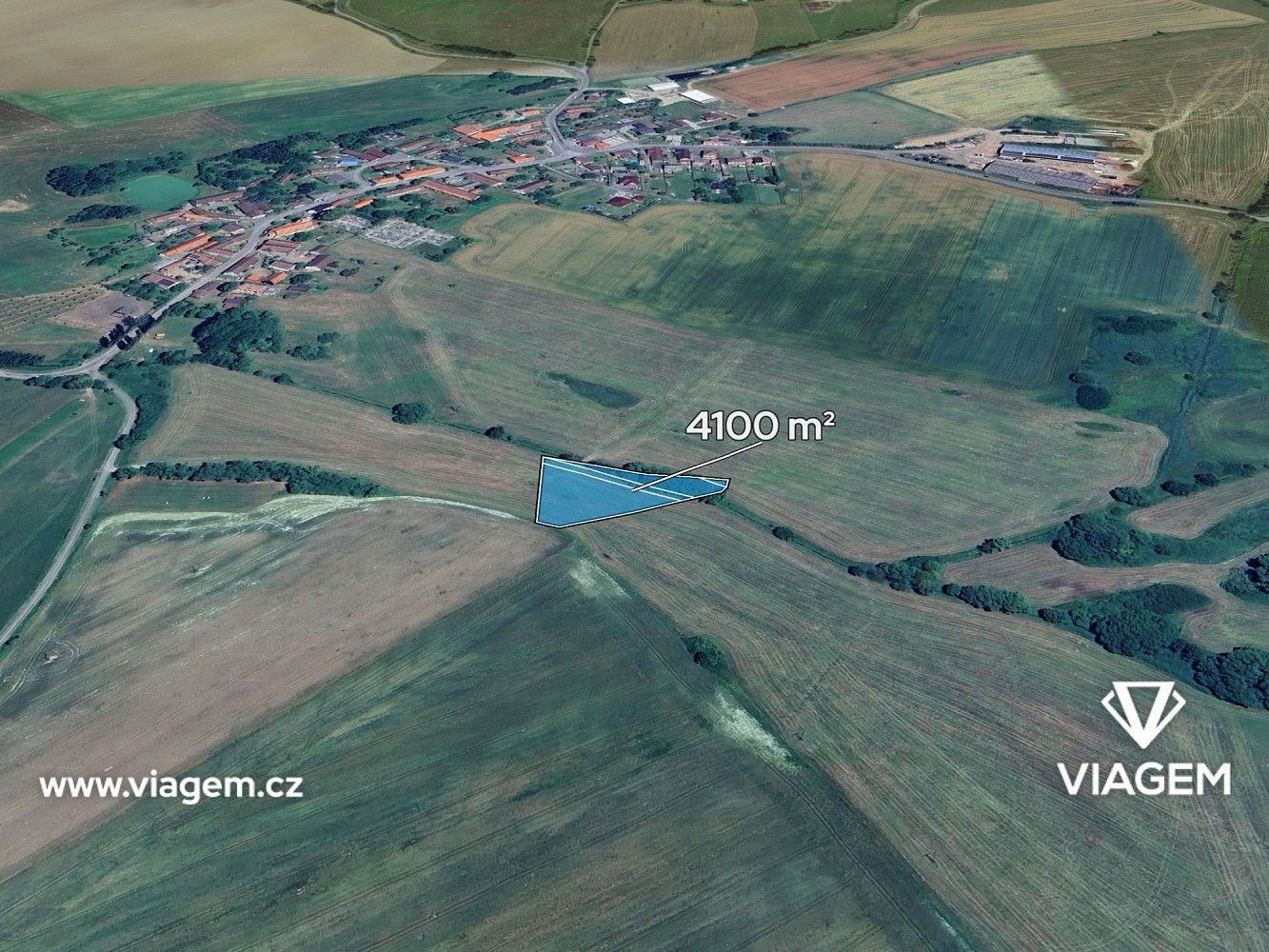 Zemědělský pozemek, 4 100 m²