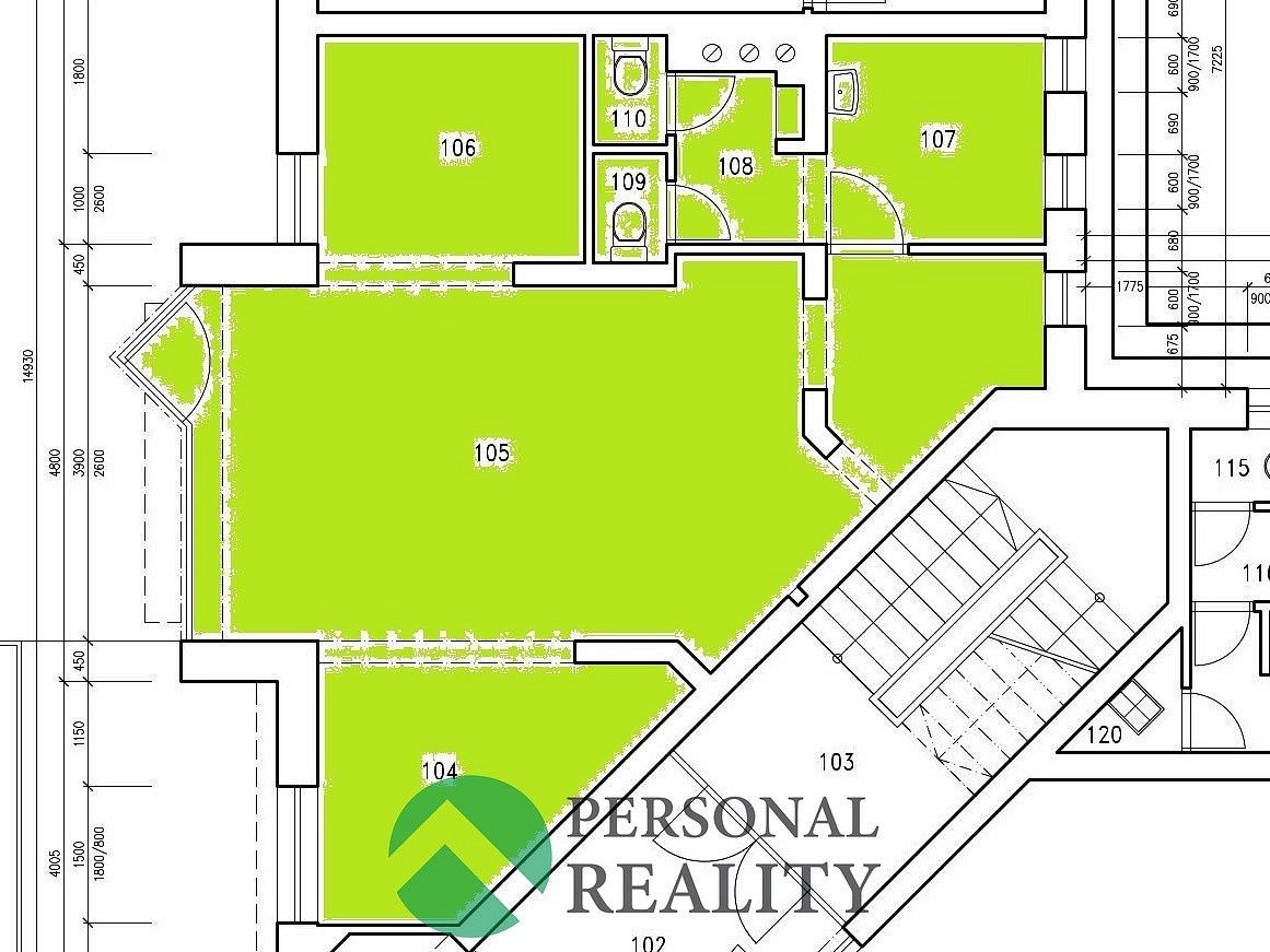 Kanceláře, Přelouč, okres Pardubice, Pardubický kraj, 60 m² - 2
