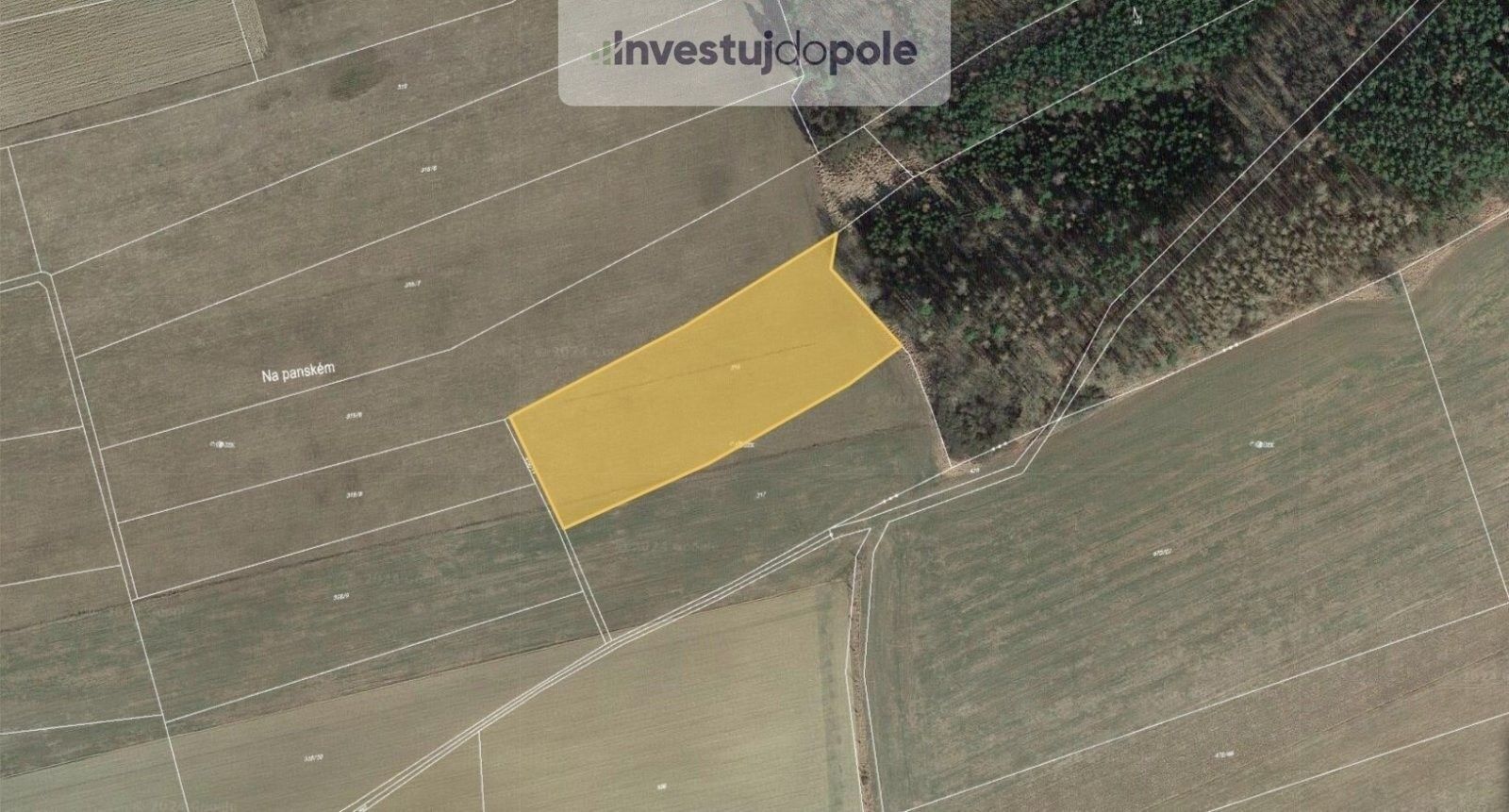 Zemědělské pozemky, Hřebečníky, 6 811 m²