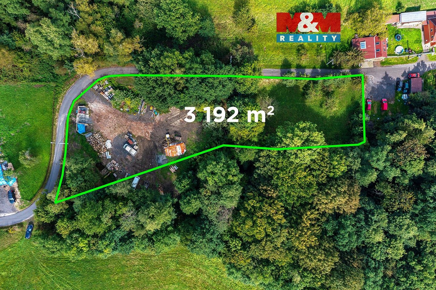 Pozemek pro bydlení, 3 192 m²