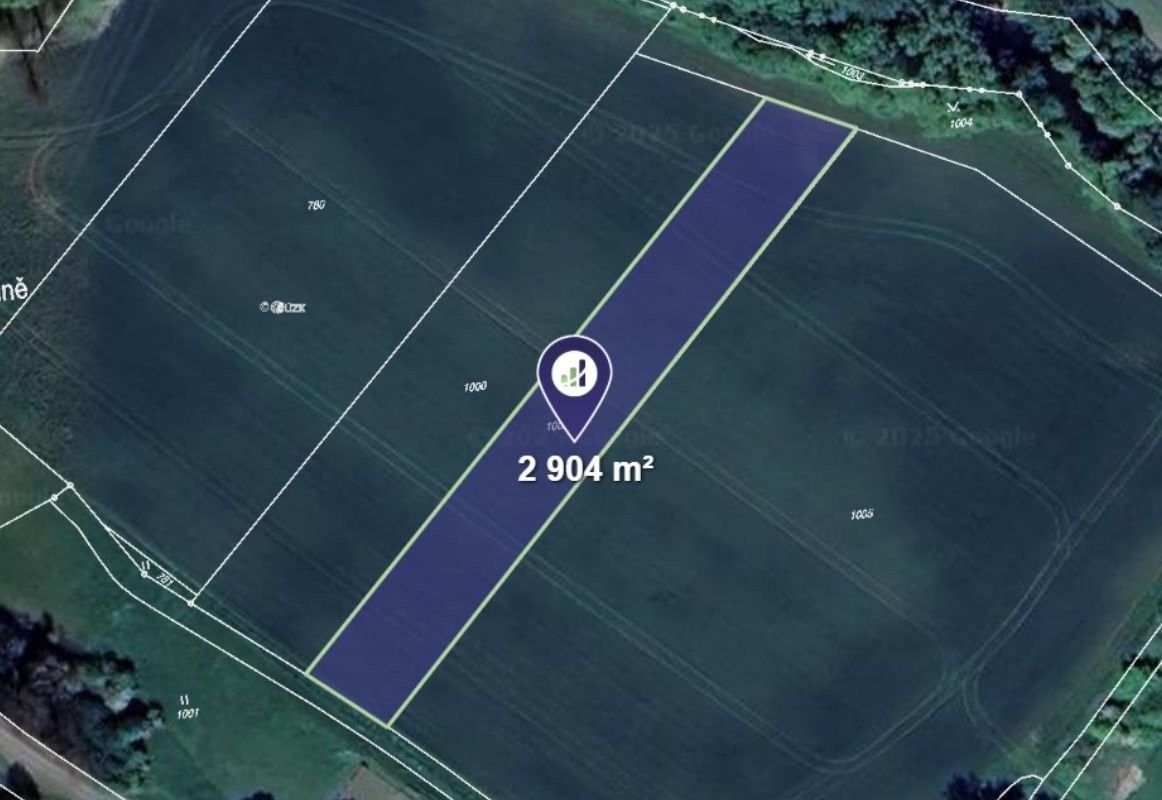 Zemědělské pozemky, Hrochův Týnec, 2 904 m²