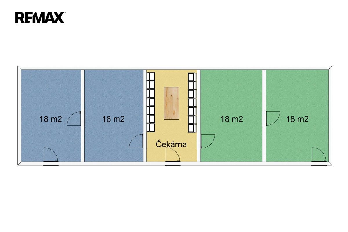 Pronájem komerční - Lidická 886, Havířov Šumbark, 51 m² - 5