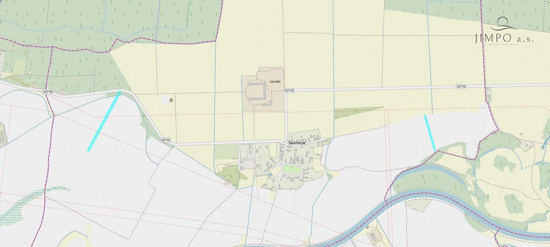 Zemědělské pozemky, Selmice, okres Pardubice - 1