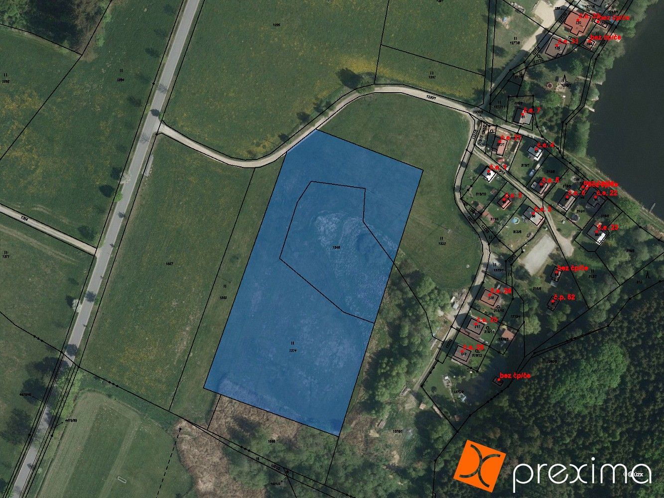 Pozemek, 3 374 m²