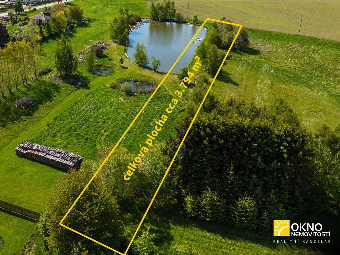 Louka, 3 974 m²