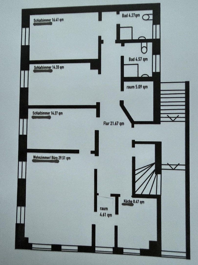 6+kk a více, Spitalstraße 17, , Bádensko-Württembersko, 125 m² - 1