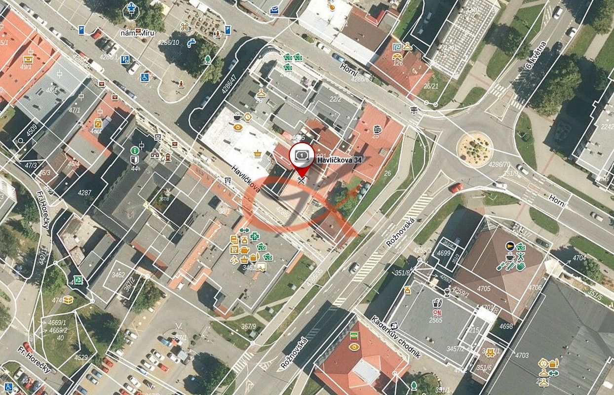 Kanceláře, Frenštát pod Radhoštěm, okres Nový Jičín, Moravskoslezský kraj, 20 m² - 2