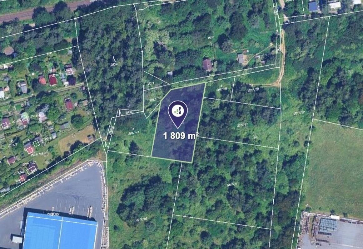 Komerční pozemky, Plzeň, 1 809 m²