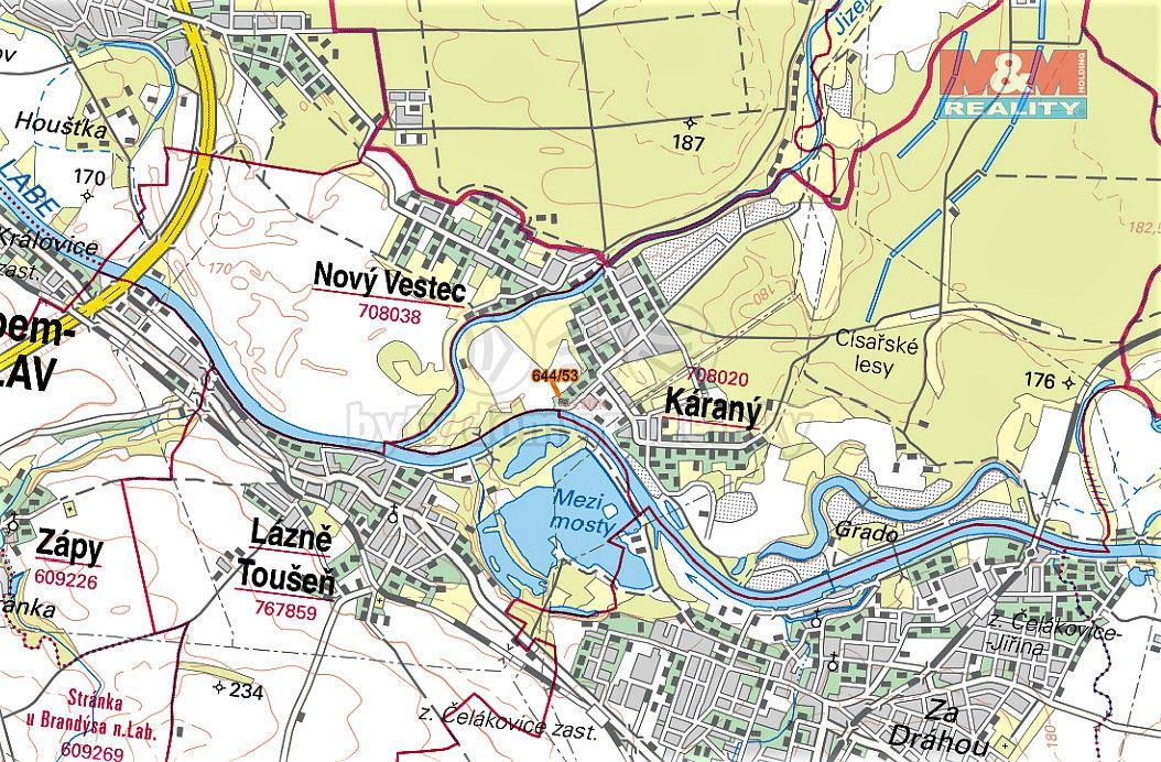 Prodej zemědělský pozemek - Káraný, okres Praha-východ, Středočeský kraj - 5