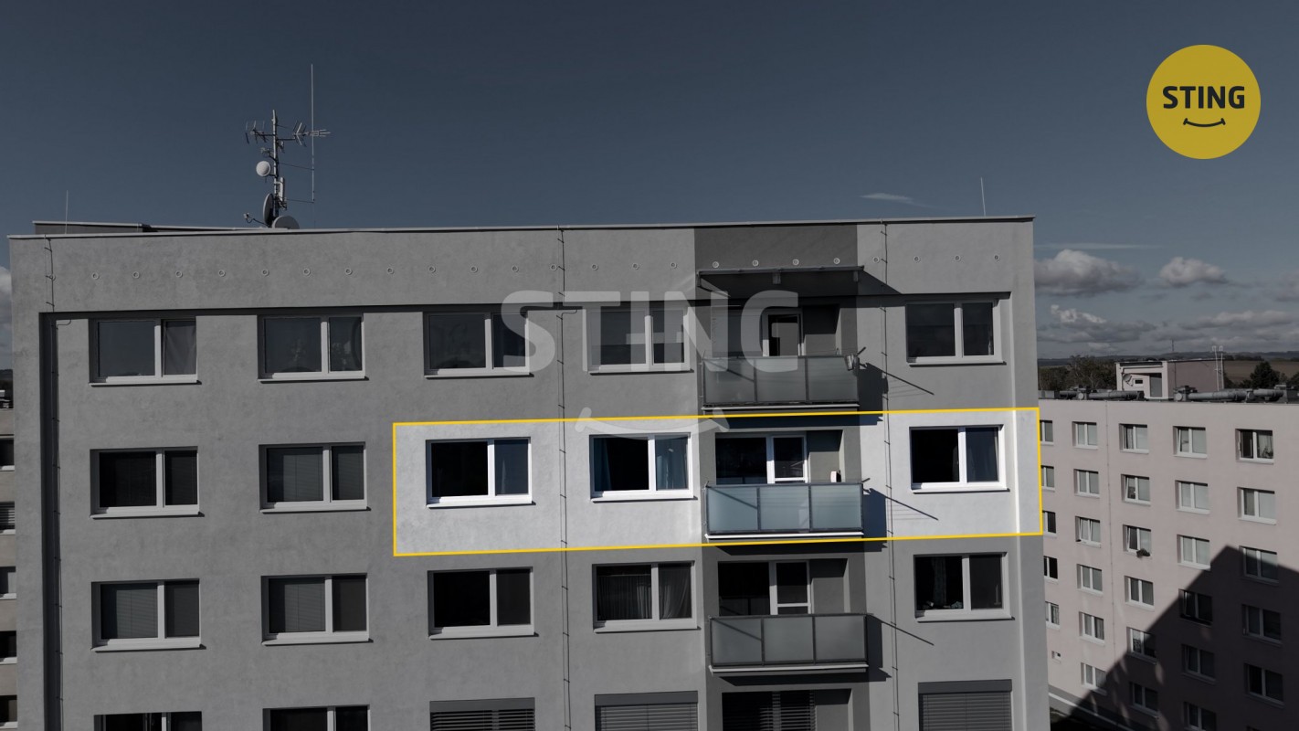 Prodej byt 3+kk - Spojenců, Třebíč Borovina, 61 m² - 2