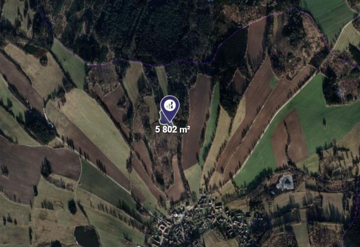 Prodej zemědělský pozemek - Batelov, 5 802 m²