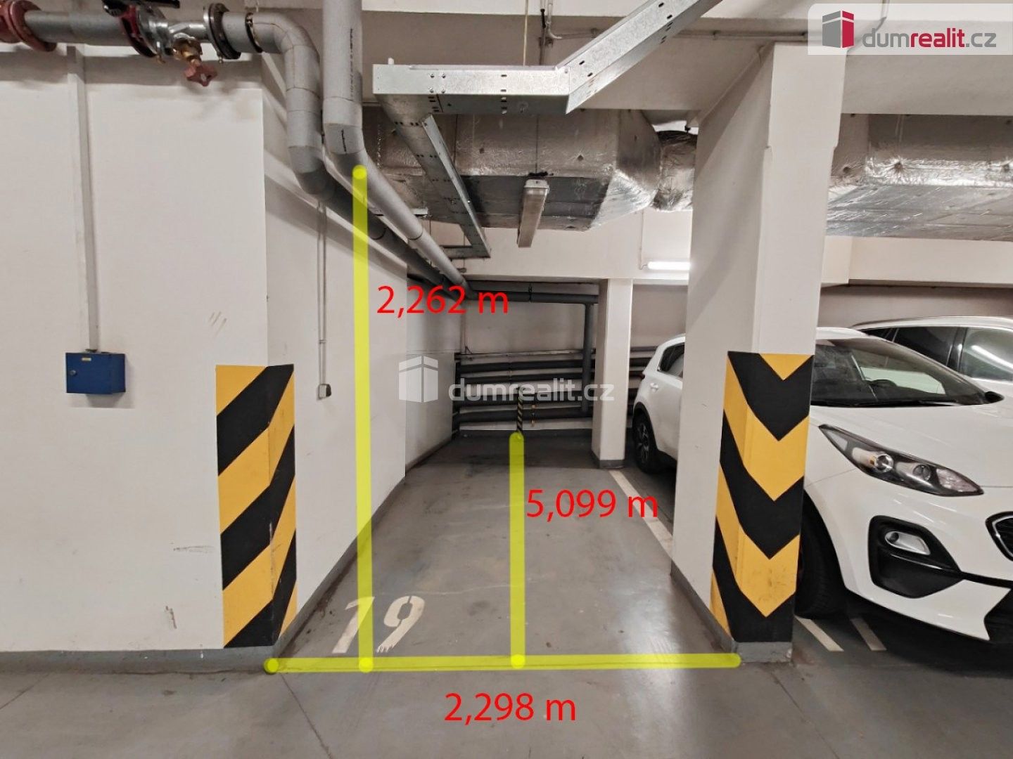 Garáže, V Zeleném údolí 1378, Praha Kunratice, 15 m² - 1