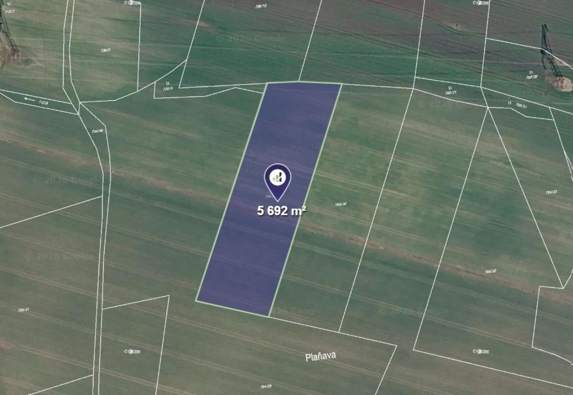 Zemědělské pozemky, Novosedly nad Nežárkou, 5 692 m² - 1