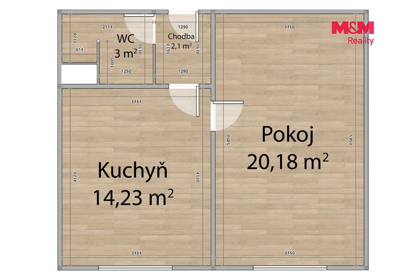 Prodej byt 1+1 - Palackého, Teplá, okres Cheb, 40 m² - 5