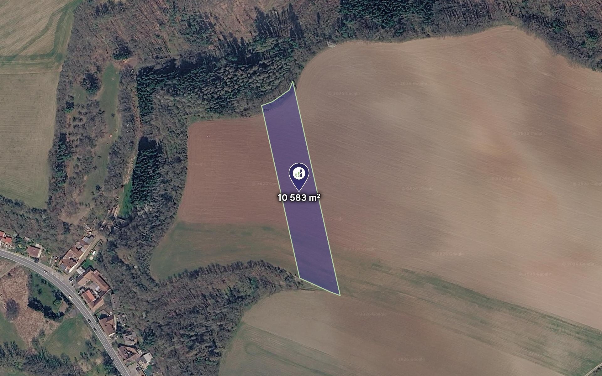 Zemědělský pozemek, 10 583 m²
