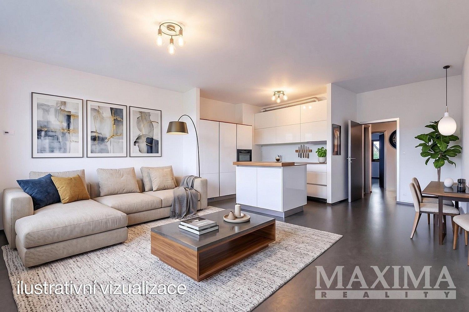 Byt 3+kk · 79 m² · Praha - Dolní Měcholupy, okres Praha 15, Hlavní město Praha - 4