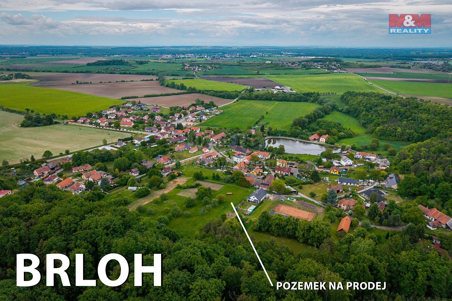 Pozemky pro bydlení, Brloh, okres Pardubice, Pardubický kraj - 1