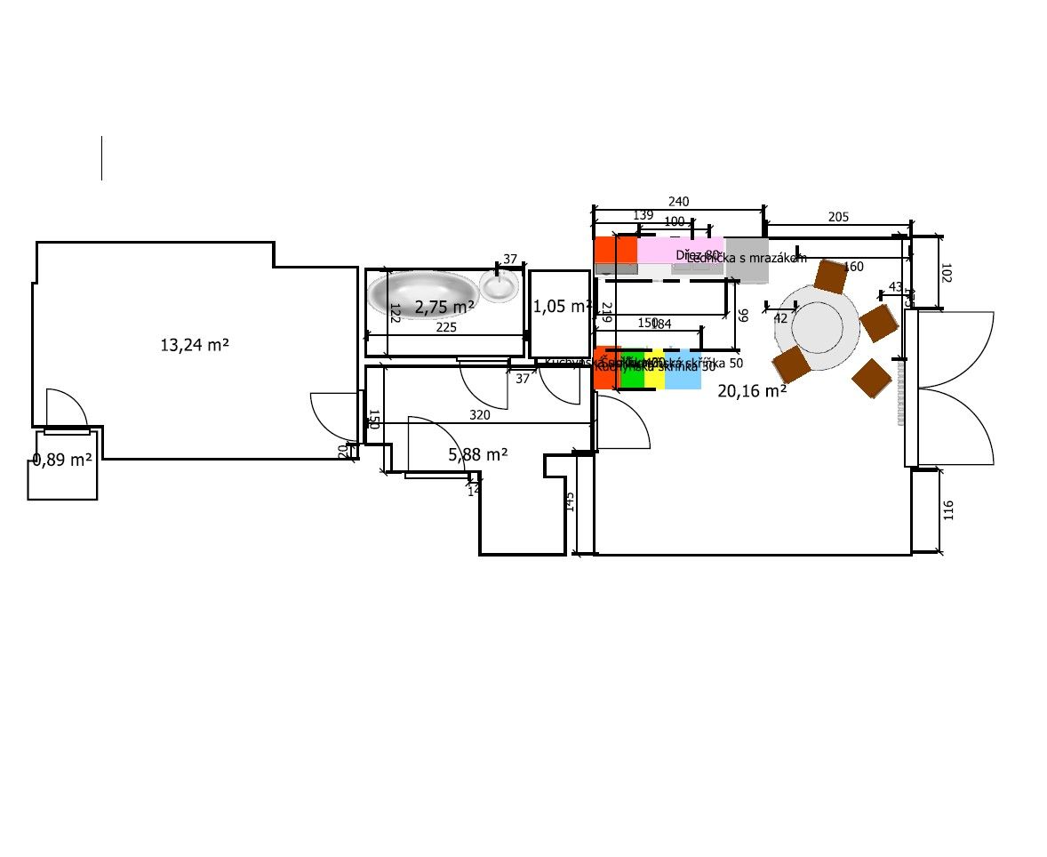 2+kk, Ve Střešovičkách, Praha - Břevnov, 44 m² - 2