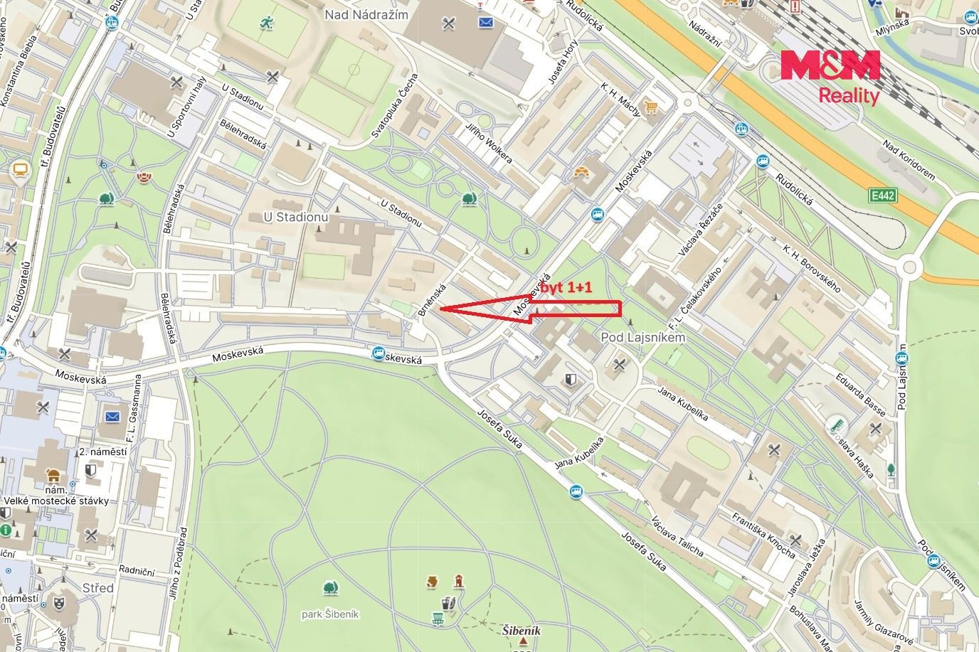 Prodej byt 1+1 - Moskevská, Most, 27 m² - 5