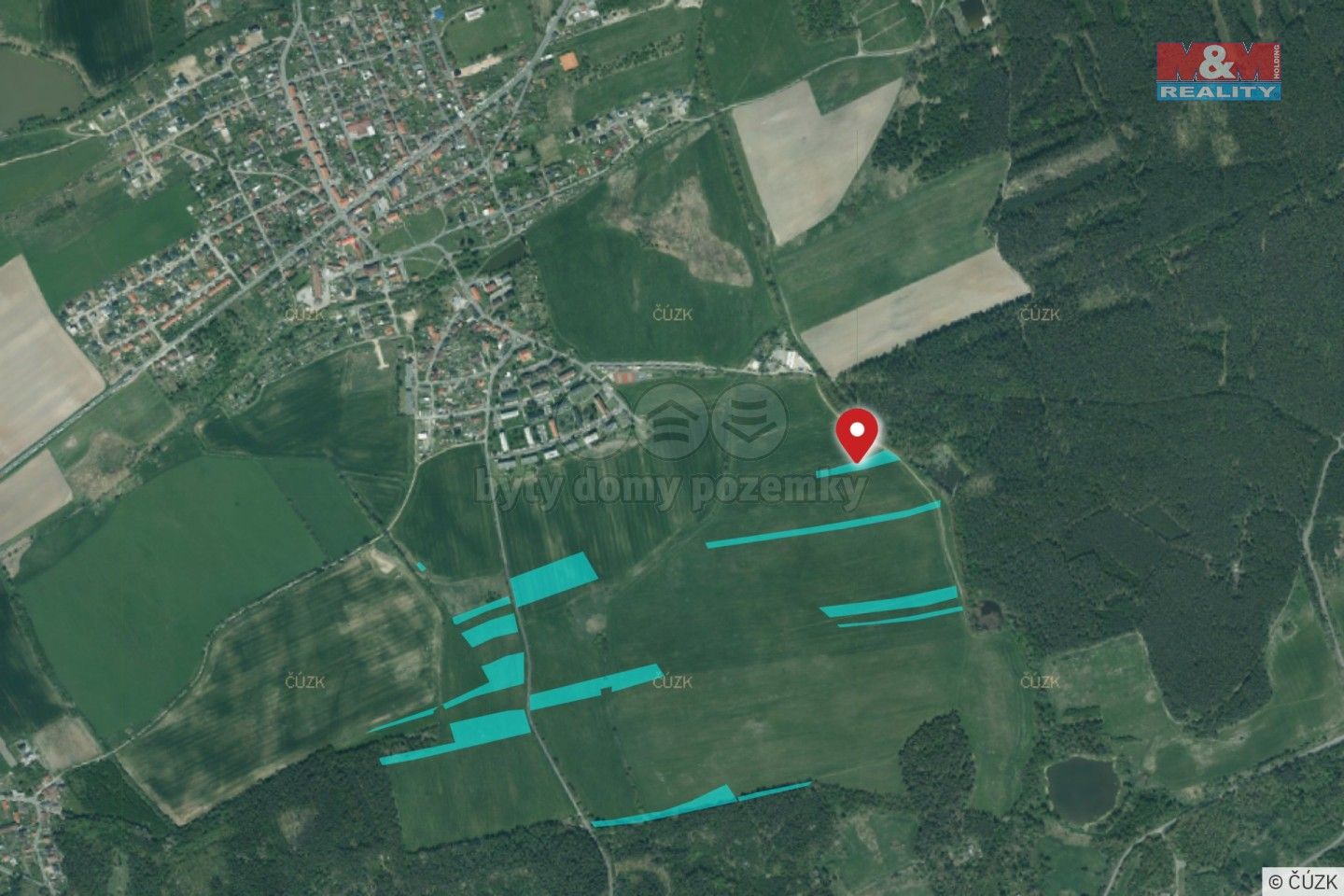 Prodej zemědělský pozemek - Líně, 76 433 m²