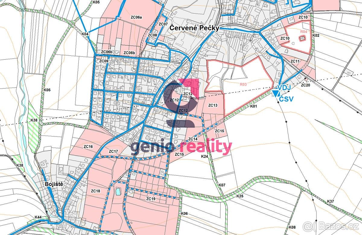 Prodej pozemek pro bydlení - Kolín, 280 02